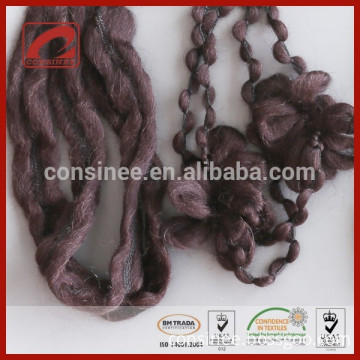 Novelty Wool fancy ribbon yarn for hand knitting